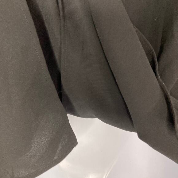 Vince Bonded Laser Black Tank Side Split Keyhole Back High Neck NWT Size Large - Picture 11 of 16